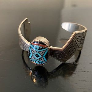 RMT Roderick Tenorio sterling silver cuff